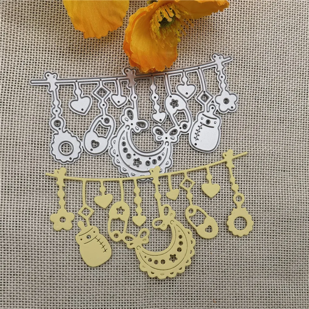 baby border frame lace Metal Cutting Dies Stencils for DIY Scrapbooking/photo album Decorative Embossing DIY Paper Cards