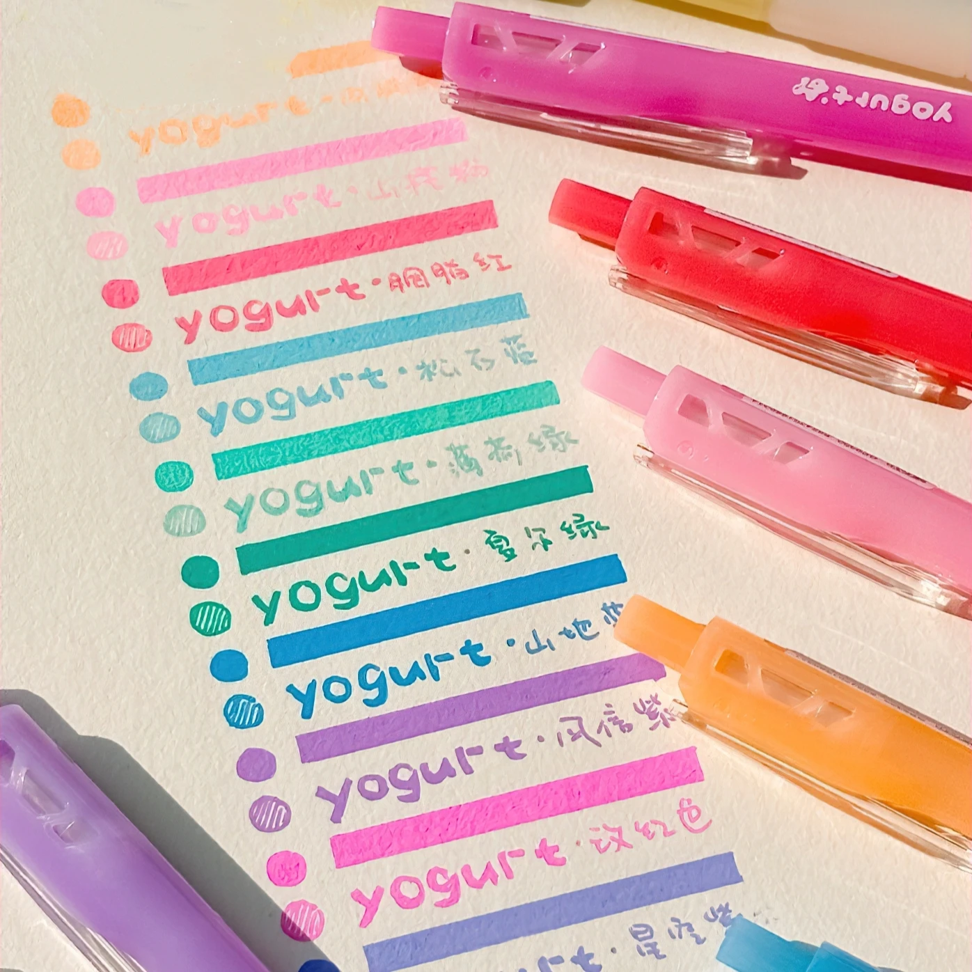 

4pcs Acrylic Paint Color Gel Pens Set Solf Grip 0.7mm Ballpoint Quick Dry Ink Marker for Writing Drawing Office School F7789