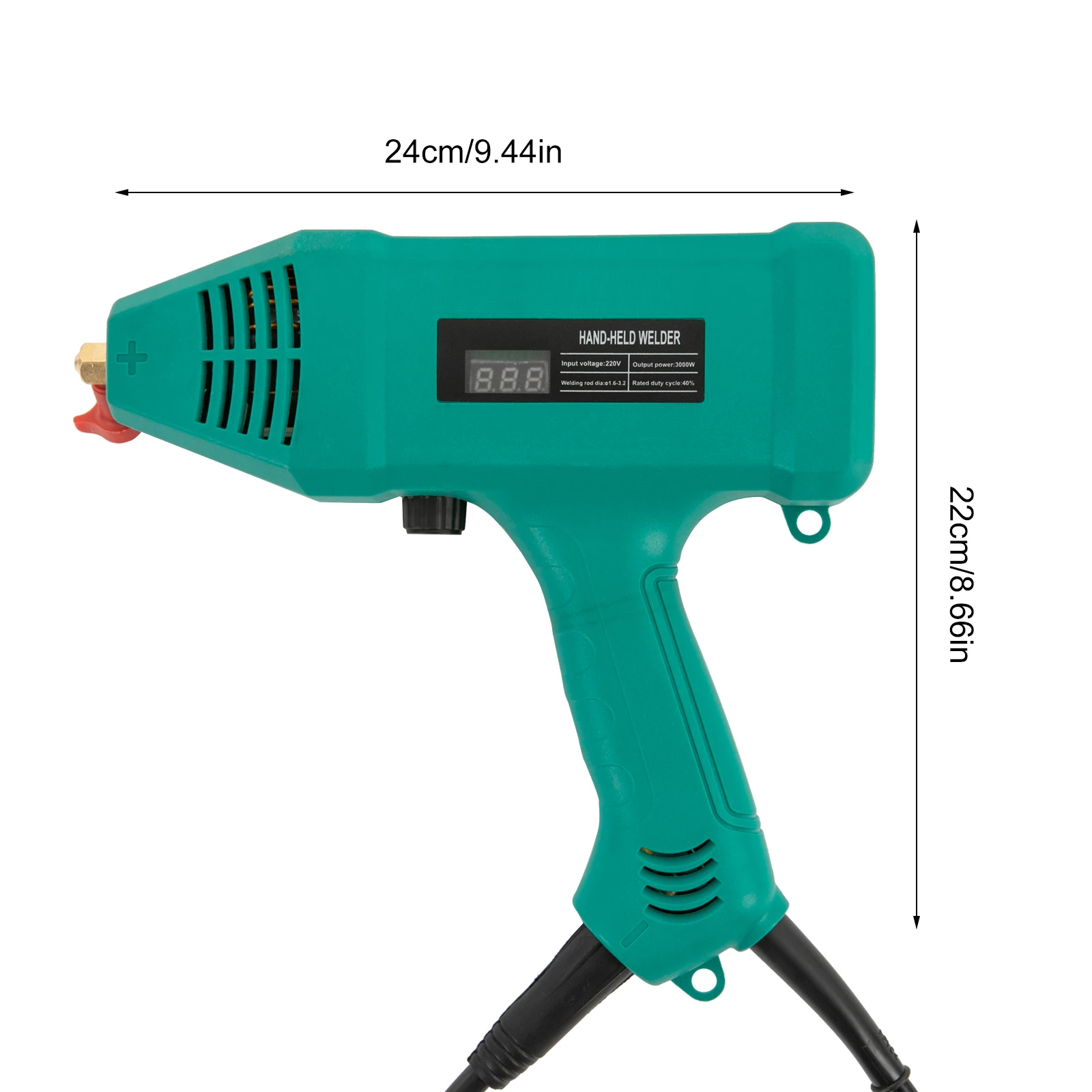 3000W 휴대용 용접기, 가정용 휴대용 디지털 용접기 총, 고정밀 고효율 용접 장비