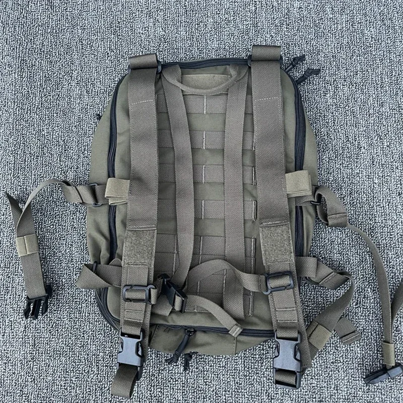 Tactical D3 Flatpack Backpack Hydration Carrier Molle 500D Pouch Airsoft Vest Assault EDC Multicam Expansible Bag Gear