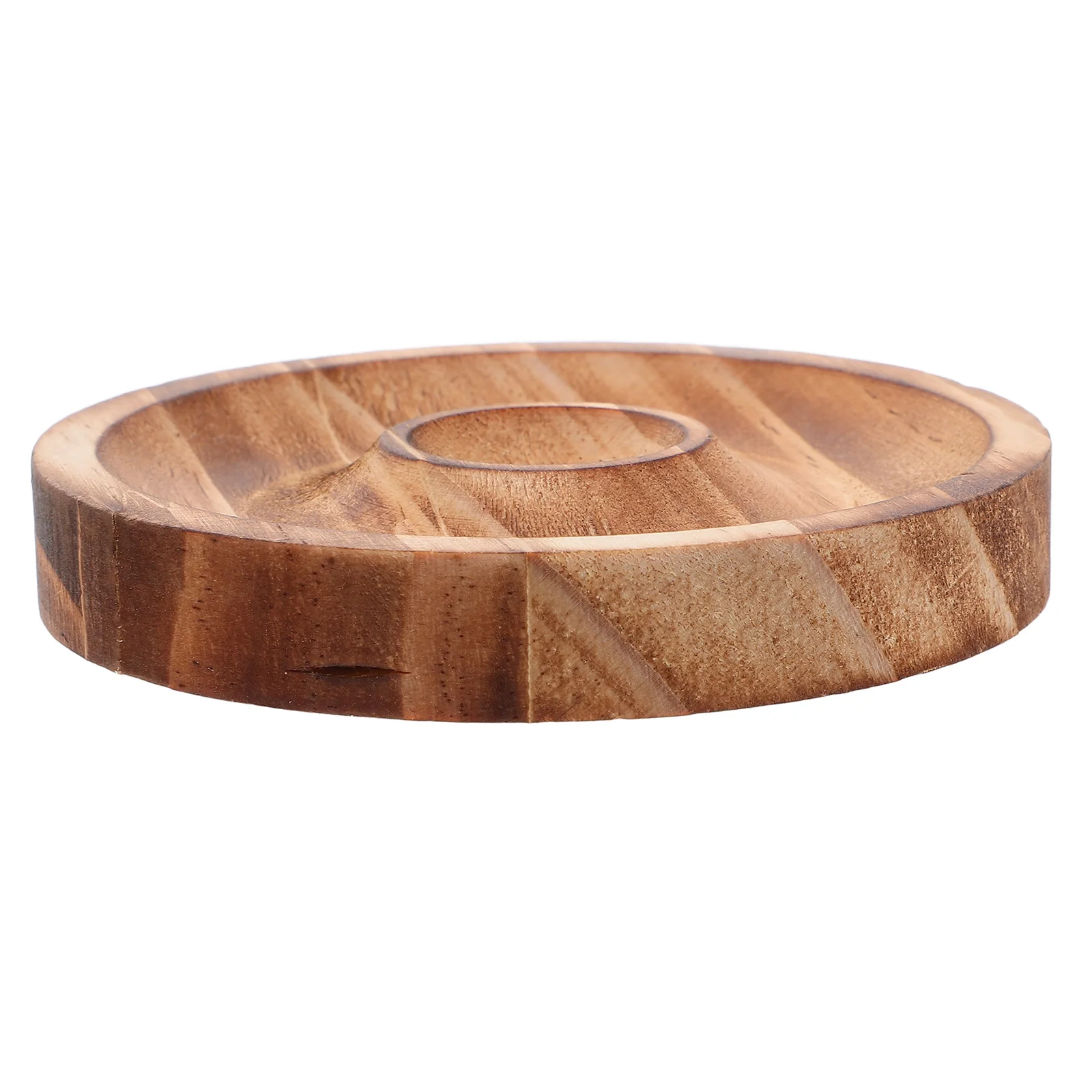 

Wooden Jewelry Tray Multi-Functional Smooth Polished Surface Compact Display Holder for Rings Bracelets Bangles Jewelry