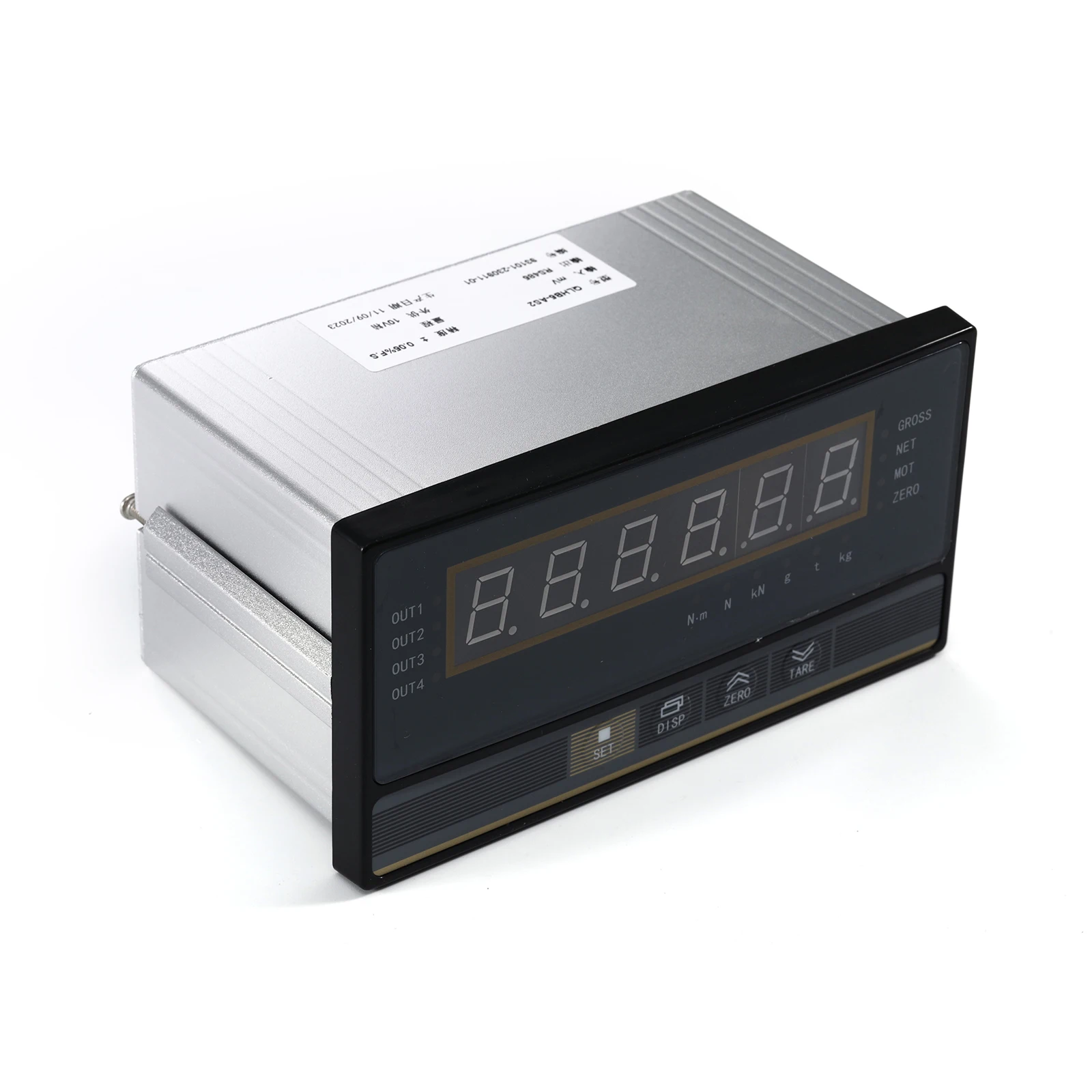 

QL-HB5 Load Cell Indicator Display Weighing Transducer Batching Trasmitter AC 100-240V IP65 485 4-20mA