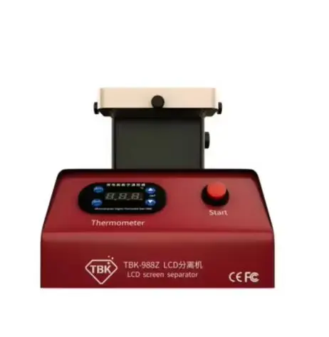 LCD Separator Machine Built-In 2 Pumps Rotation Heating Plate For Edge Screen Middle Frame Glue Removal TBK988Z ﻿
