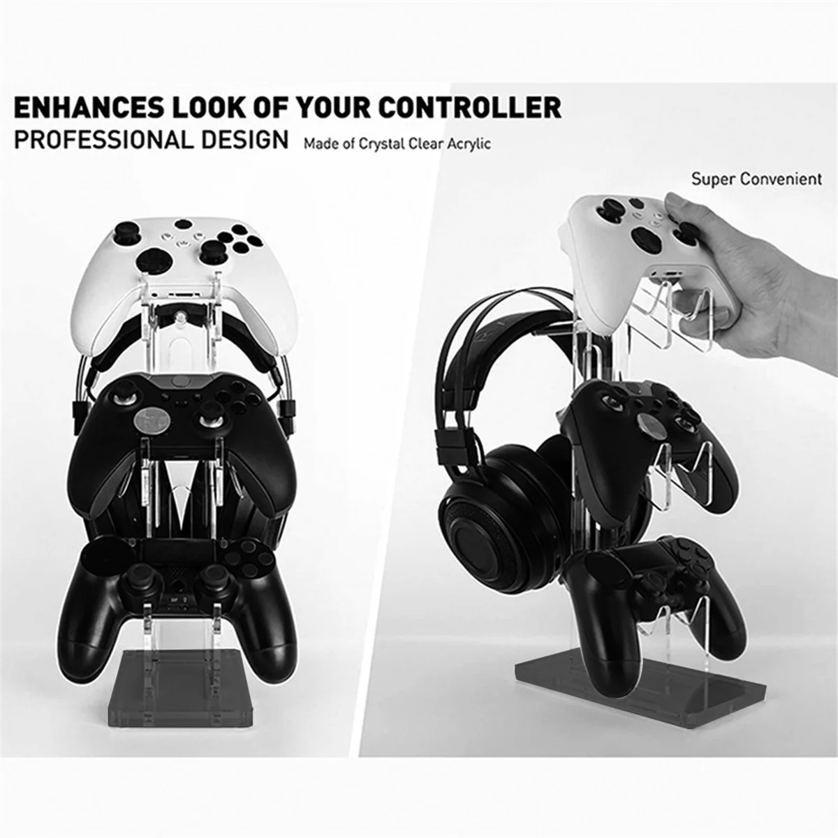 

2025+Универсальная подставка для игрового контроллера и держатель для улучшенной игровой настройки