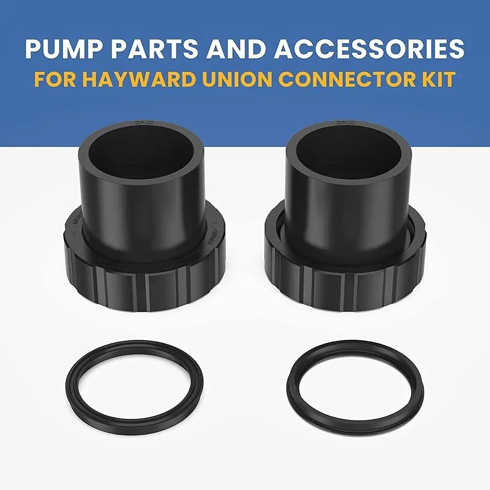 

Durable Universal Pool Pump Connector Pool Accessories Pump Parts Connector Kit Spare Parts Pump Connection for Hayward SPX3200