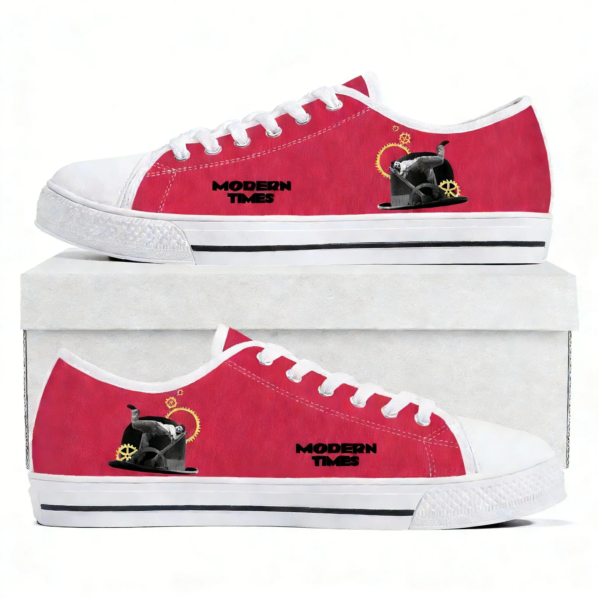 

Modern Times Low Top High Quality Sneakers Mens Womens Teenager Canvas Sneaker Casual Shoes Fashion Patterns Custom MadeShoes