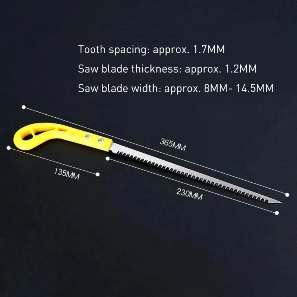 SK5 Steel Handsaw Garden Saw Tools Handsaw Garden Saw Tools Fast Cutting Portable DIY Sharp Wood Cutting Tools 340mm Handsaw