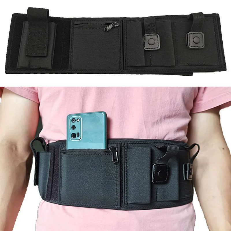 

Tactical Concealed Carry Belly Holster General Hunting GL Pistol Belt Pocket Gun Holster Gun Case