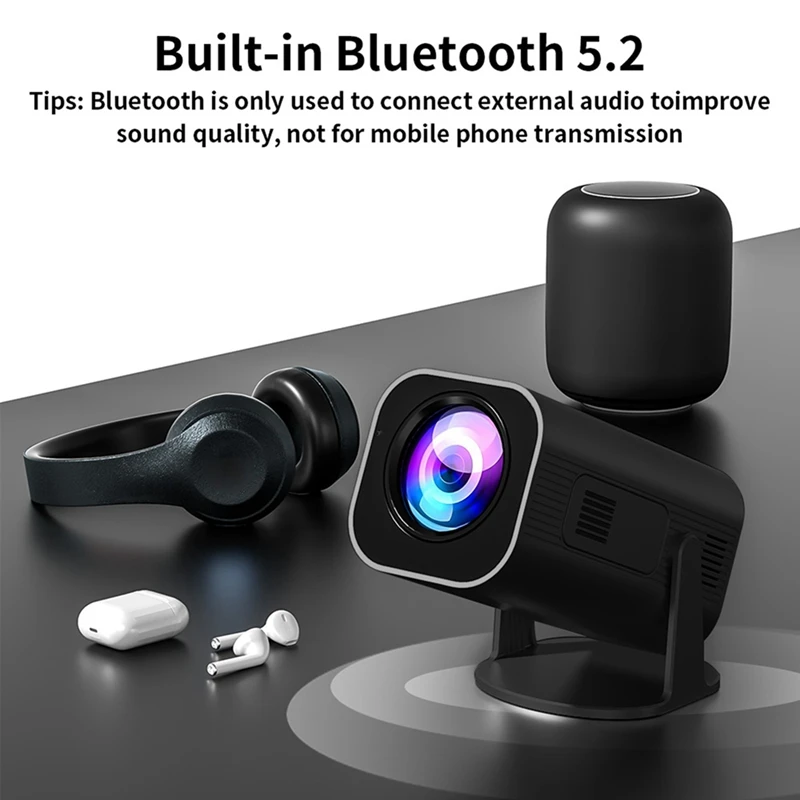 B04B-1080P projecteur HP330 maison Portable Mini Projection Android HD projecteur multifonction pratique