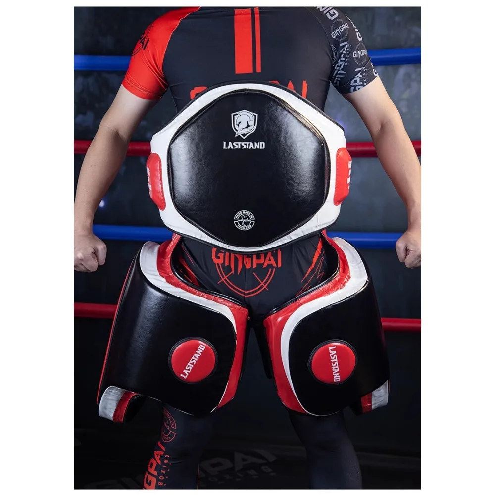 

Kicking Martial Arts Abdomen Guard Chest MMA Body Shield Protector Waist Support Boxing Muay Thai Belly Pad