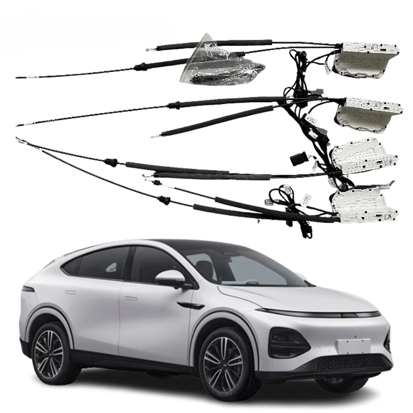 

Эксклюзивно для Xiaopeng G6 с мягким закрыванием двери автомобиля, автоматическая электрическая всасывающая вакуумная система