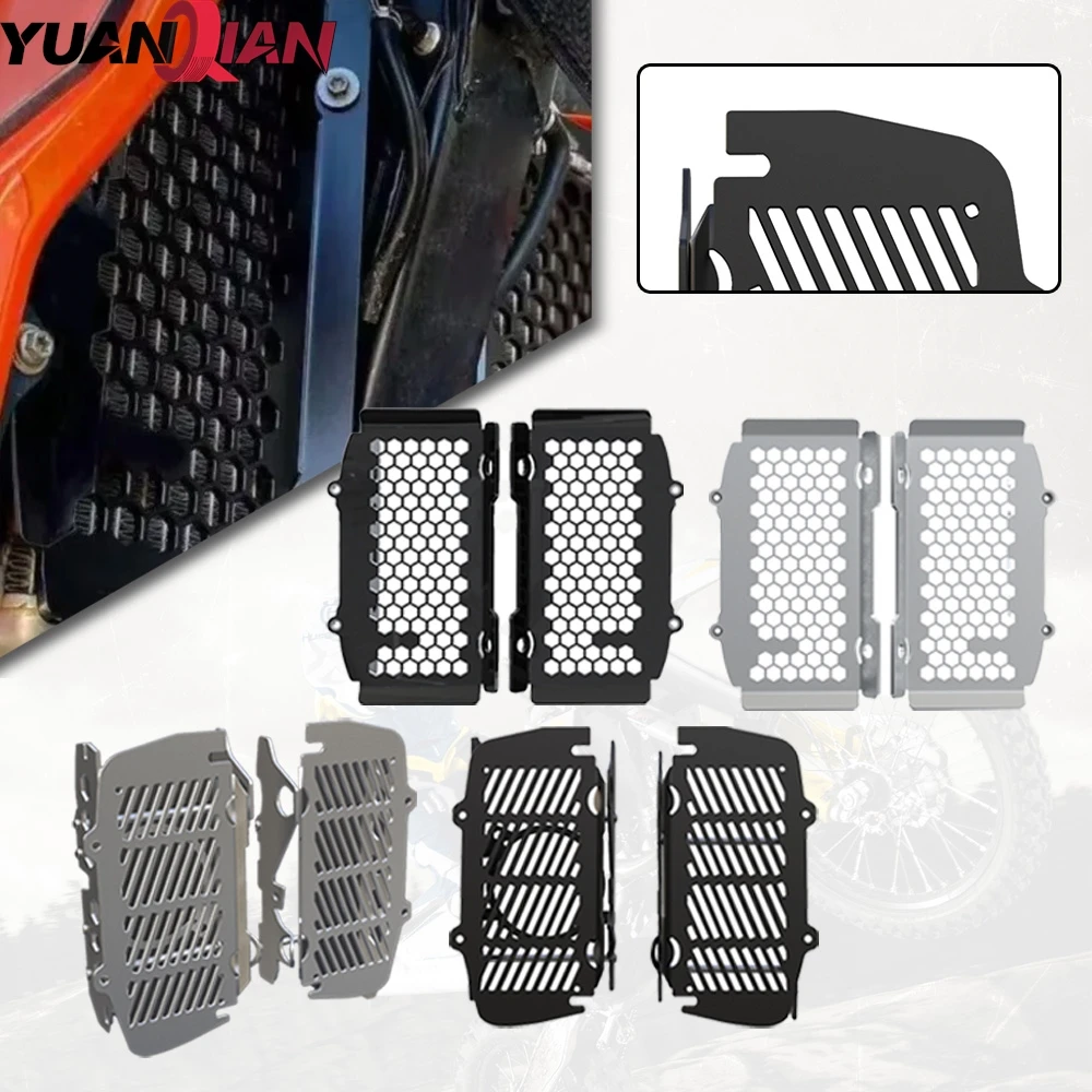 

Motorcycle For EXC XC XCW TPI 2T/4T model 2020 2021 2022 2023 2024 Radiator Guard Protection Grille Cover Oil Cooler Guard