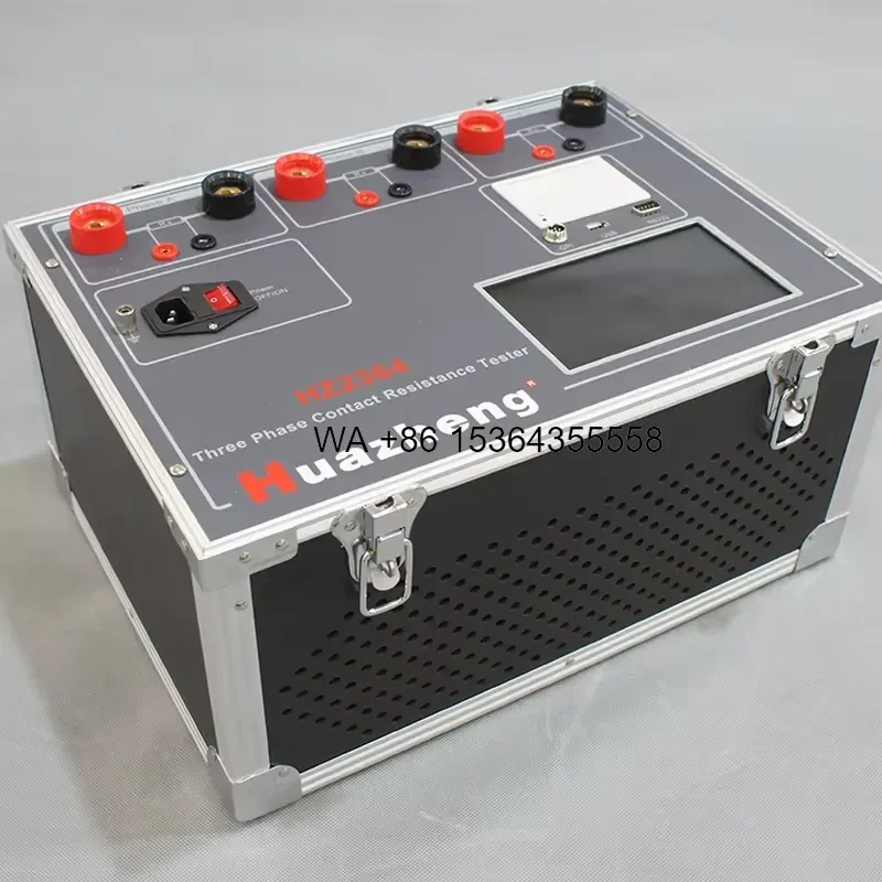 Wmwmnu for Huazheng 200A Contact Resistance Tester Automatic Digital Portable High Current Circuit Breaker Testing Switchgear