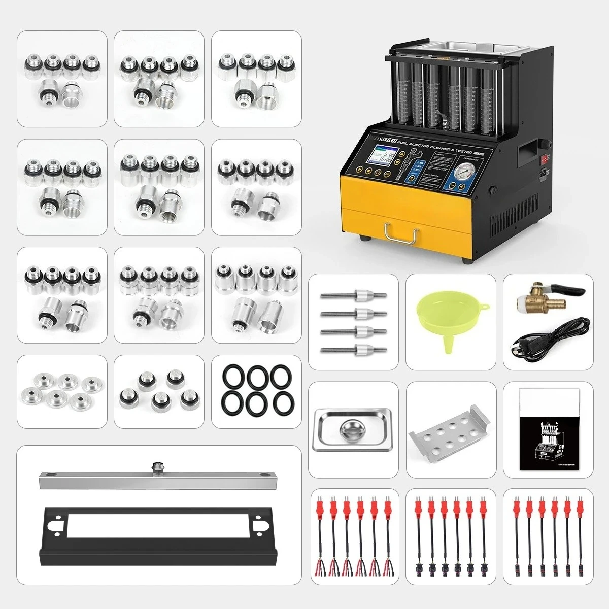 CT500 Automobile Fuel Injector Cleaning Machine Detector Ultrasonic