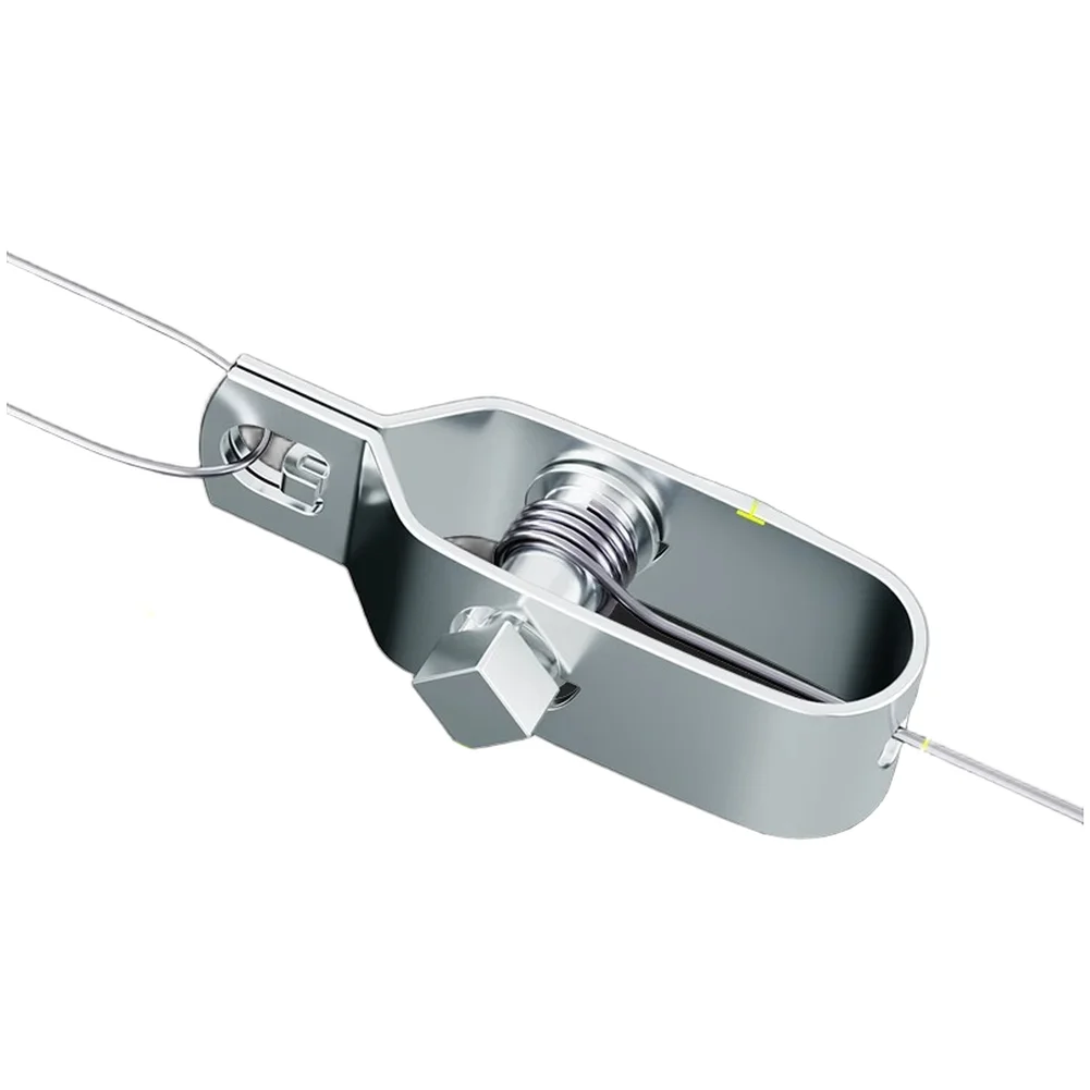 10Pcs Galvanized Wire Tensioner Steel Cable Tightener For Greenhouse Garden Farm Fence Rope Strainer Adjustable Tool Kit