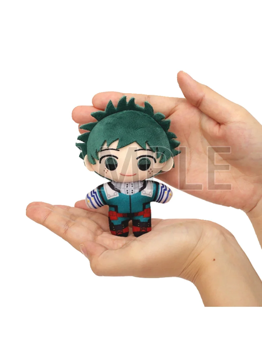 10cm Anime My Hero Academia OCHACO URARAKA Todoroki Shoto Iida Tenya Kaminari Denki Cosplay Acrylic Fluffy Dolls Pendant Gift