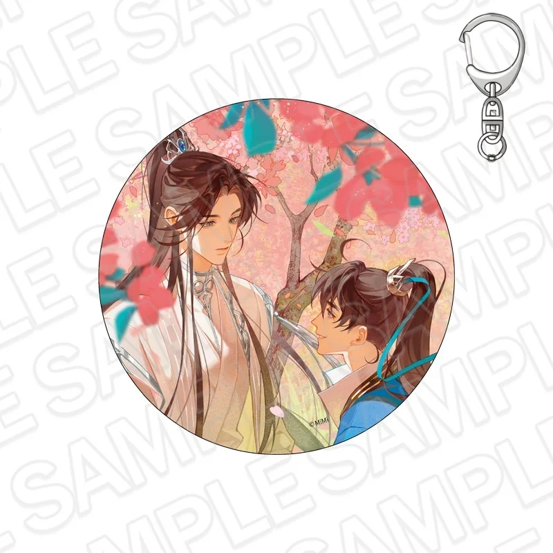 The Husky And His White Cat Shizun 6cm Chu Wanning Mo Ran Acrylic Keychain Bag Decorations Character Merchandise