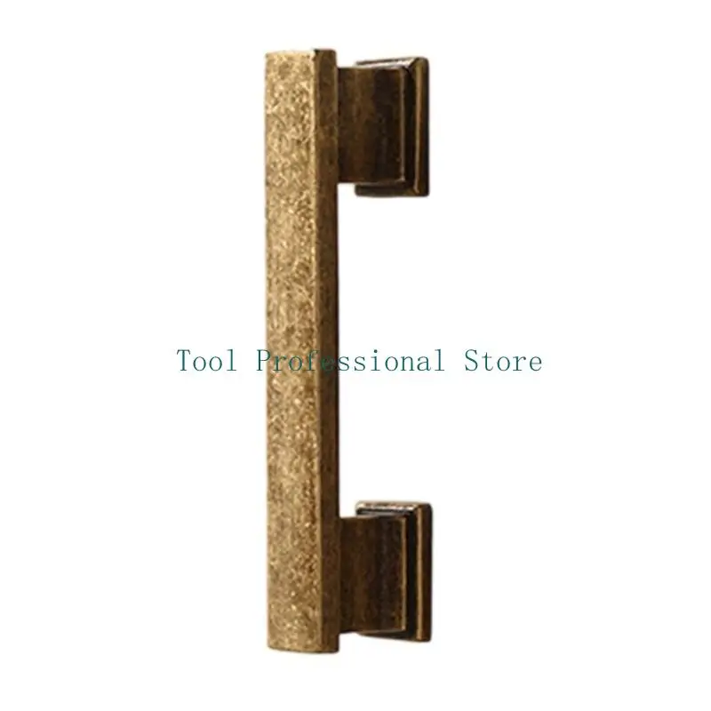 57QF 1pair Furniture Drawer Decorative Handle Zincs Alloy Dressers Knob Vintage Cabinet Pull Handle Hardware Easy to Install