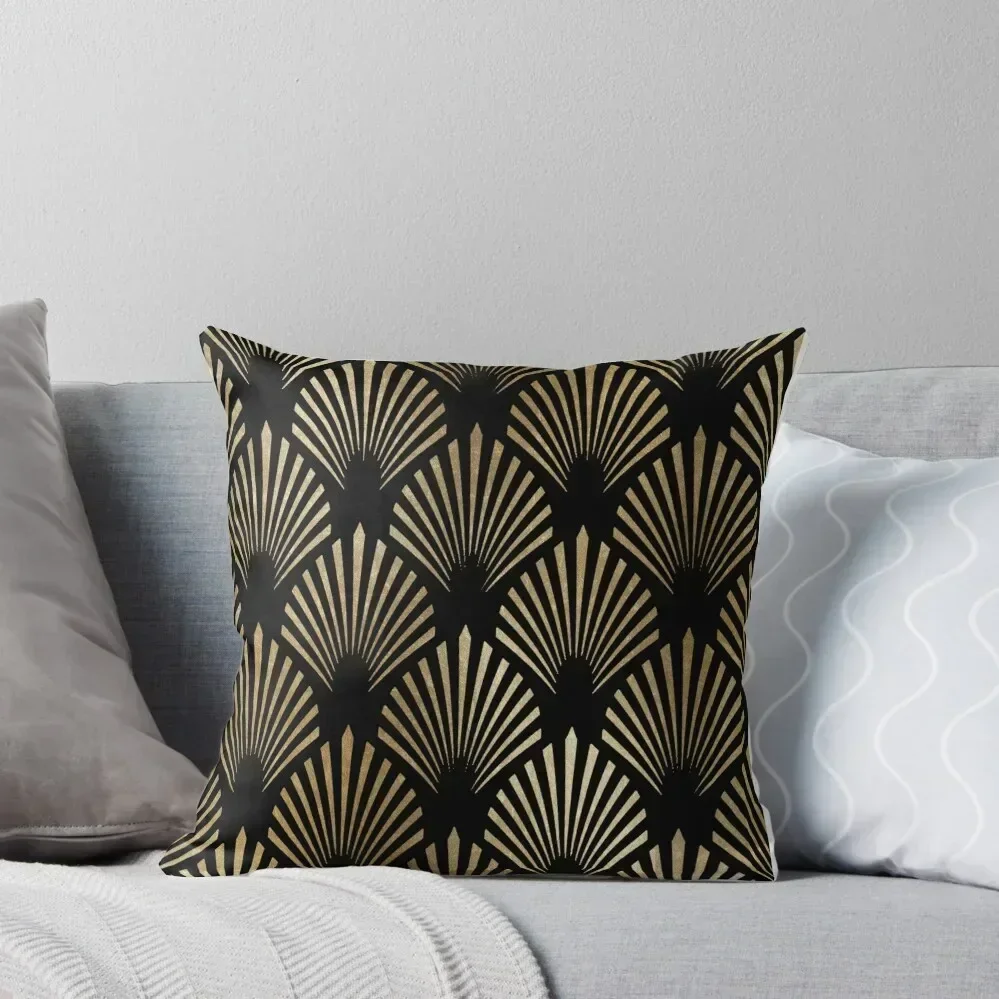 

Art Deco design - luxury fans III Throw Pillow Luxury Cushion Cover Pillowcase Cushion pillow