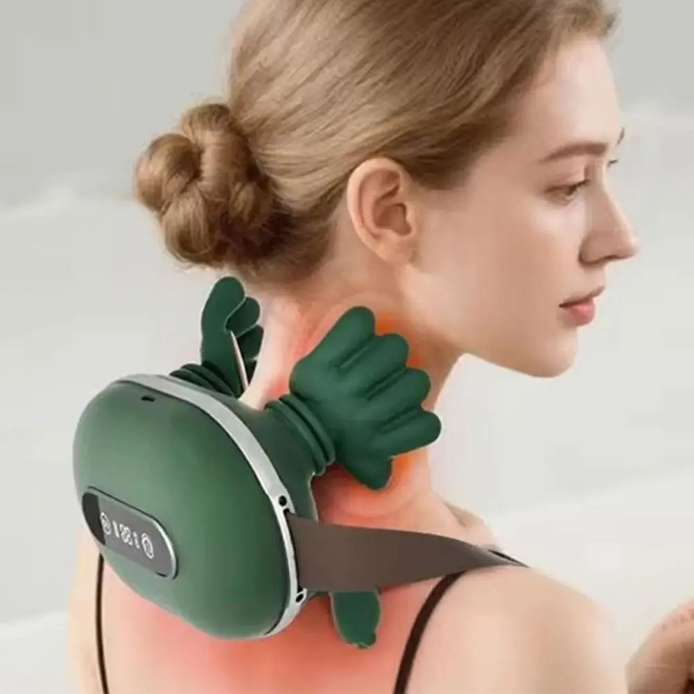 

Техника мастера-массажера, удлиняет, расширенный палец, плечо, шею, мышцы шейного отдела позвоночника, горячий компресс, 30-градусный электрический массажер