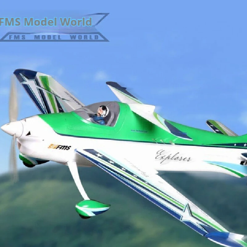 

FMS 1020mm F3A Level 30 Explorer Beginner Practice Hands and Actions Model Aircraft Fixed Wing 3S Aircraft