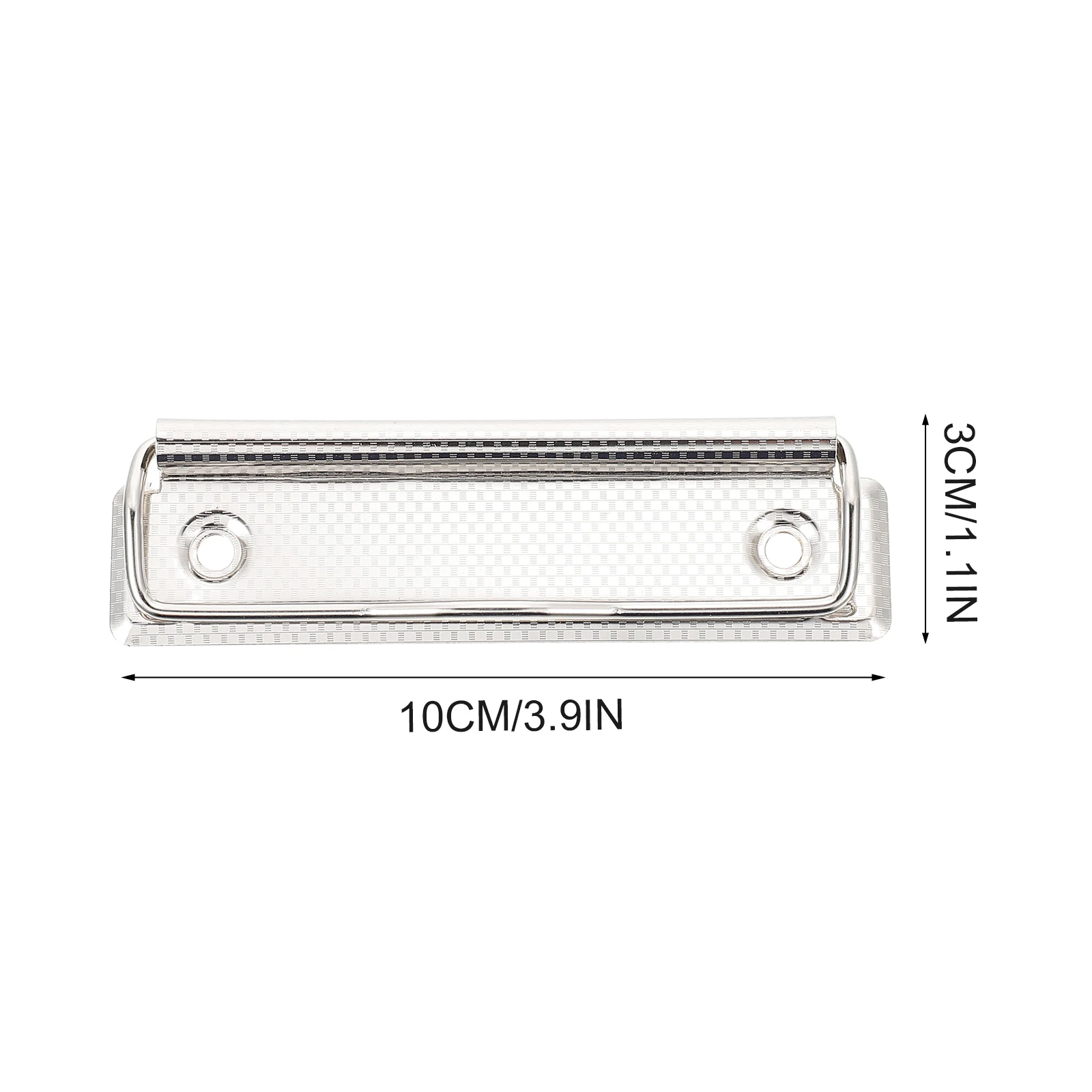 

15pcs Metal Plate Clips For Clipboard Mountable Aluminum Hardcover File Stainless Steel Office School Stationery Supplies