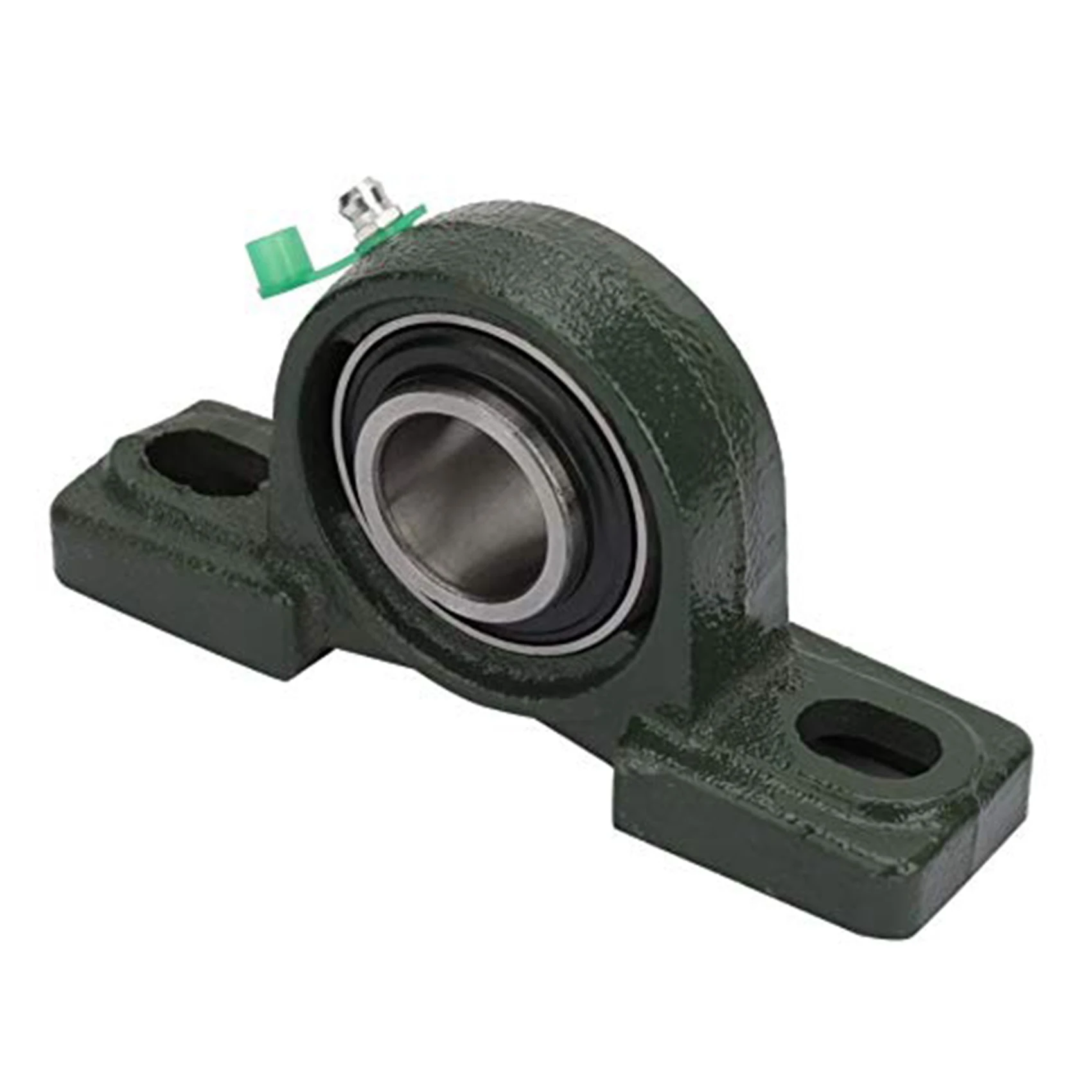 ABZS 2PCS-UCP205-16 Bearing Seat Mounting Ball Bearing Solid Cast Iron Base Diamond Seat