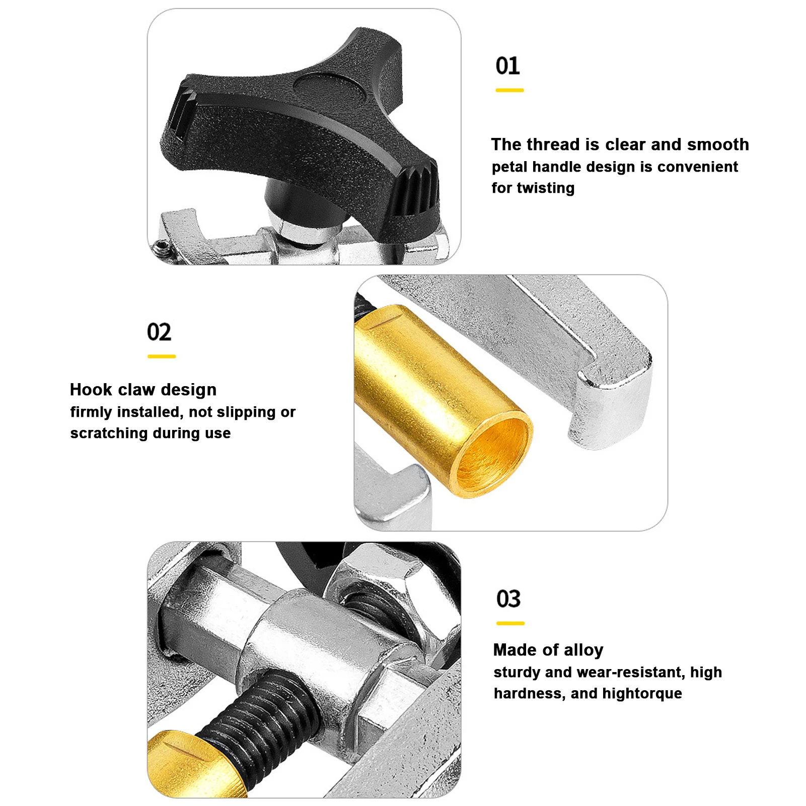 Car Windshield Wiper Arm Remover Wiper Arm Puller Auto Windshield Wiper Arm Repairs and Disassembly Tool