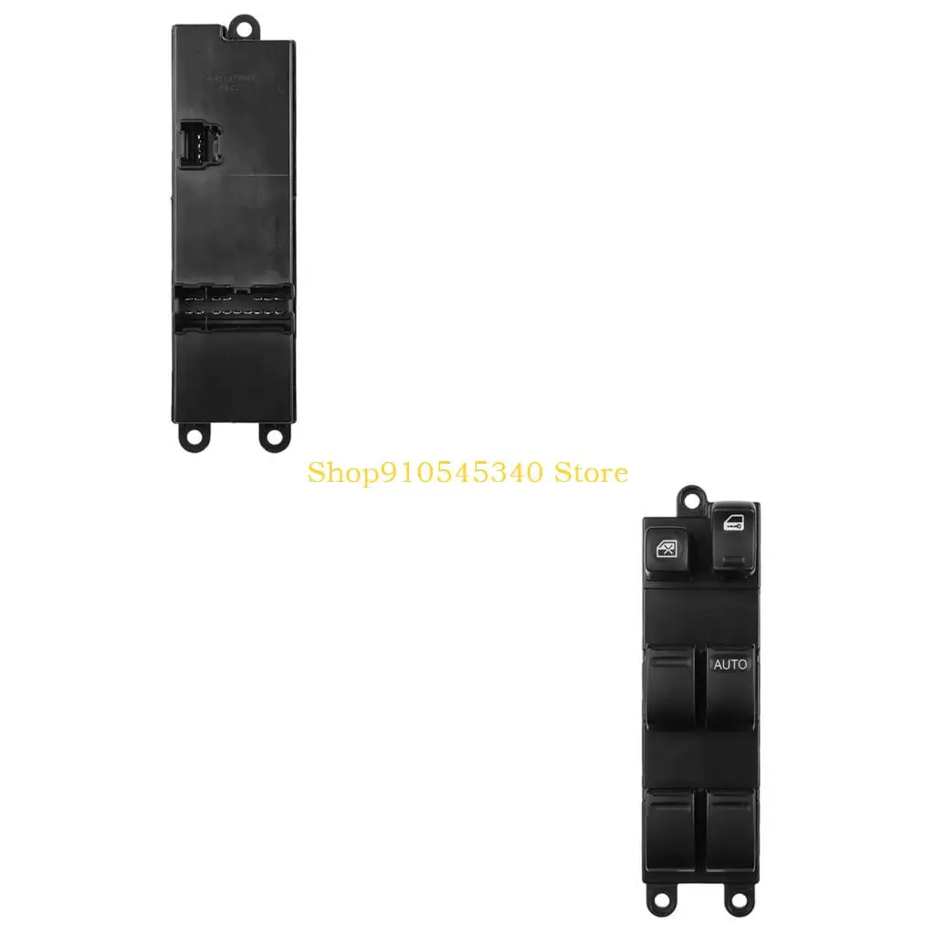 U2JA Vehicle Window Panel with Button Positions, ABS Housing, 1 Count