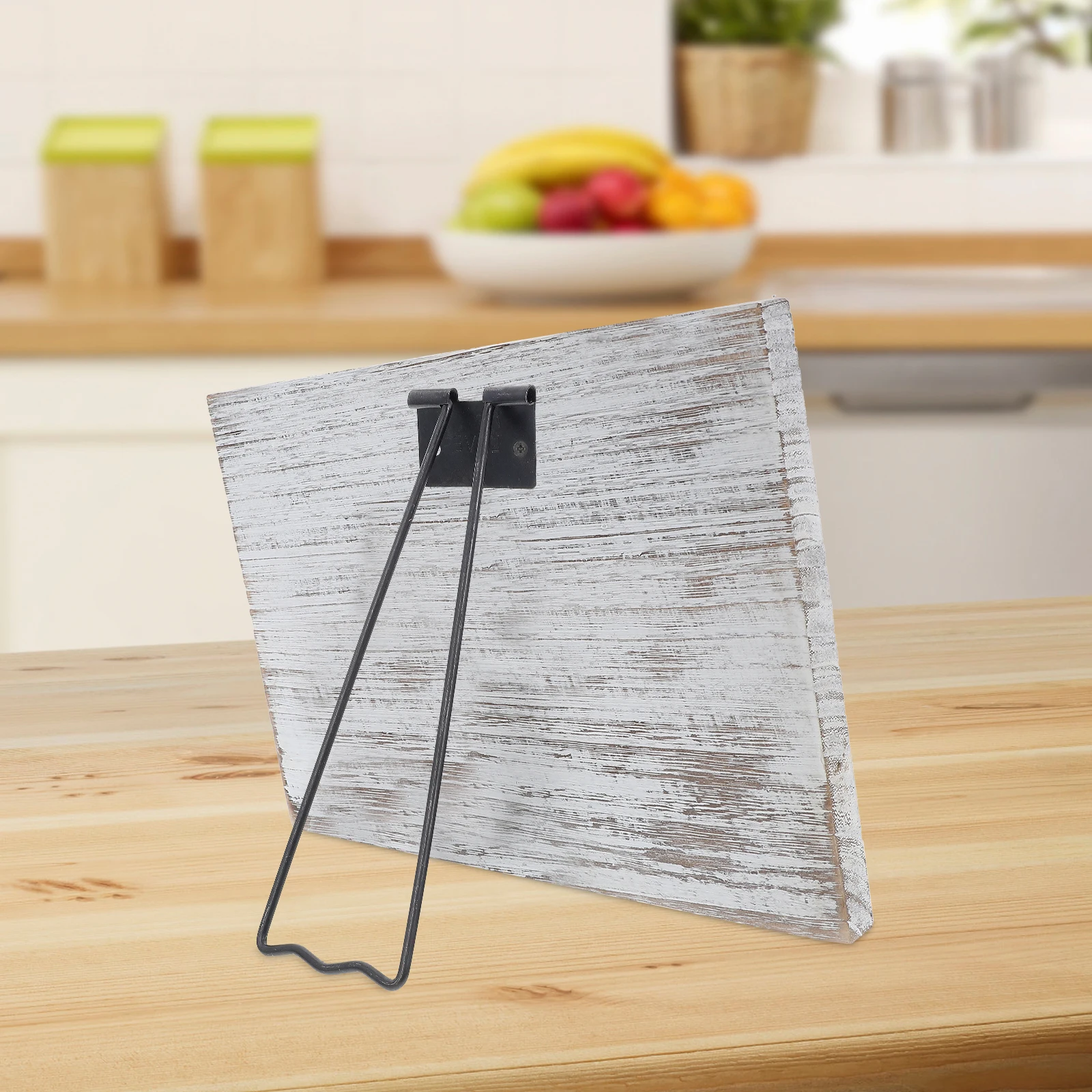 

1 Set Photo Iron Easel For Picture Triangular Stability Structure Smooth Surface Back Stand Supports Display Stand For Photo