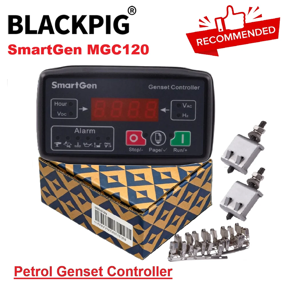 

Контроллер для малогабаритных генераторов MGC100 SmartGen с LED-дисплеем, автоматическим запуском/остановкой, панель управления бензиновым генератором, DC 9-18В