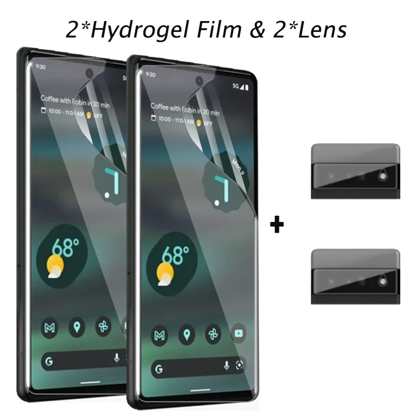 

Pixel 7A,Pixel 7 Pro hydrogel film for Google Pixel 6 google pixel 7 pro soft glass Google Pixel 6a screen protector Google Pixel7 Google Pixel 6A Google Pixel 7A not panzerglas