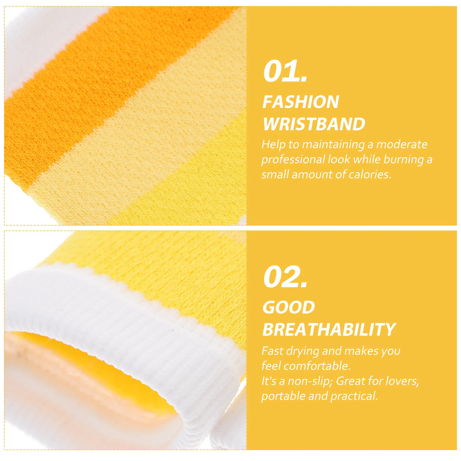 Par de muñequeras deportivas a - Wristband Pair Sweat reseña y precio
