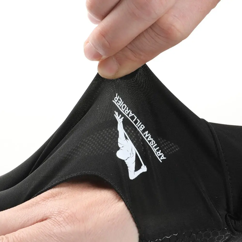 Guanto da biliardo sinistro destro nuovo guanto da allenamento antiscivolo a tre dita guanto da biliardo elastico traspirante accessori per il Fitness