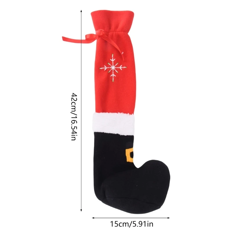 Christmas Chair Leg Covers Slipcovers Chair Feet Socks For Holiday Dining Room Christmas Decoration Dropship