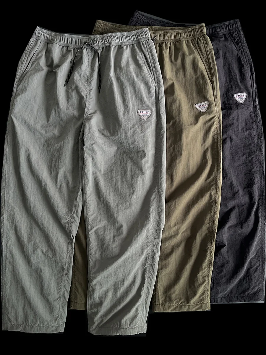 

Мужские свободные прямые брюки Thi Fce для активного отдыха, ветрозащитные, теплые, повседневные, осенне-зимние, модные, брендовые, для досуга