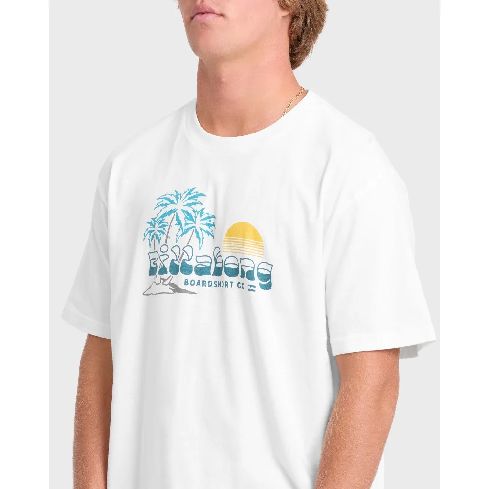 Billabong Check Out Premium Best-seller T-shirt 100% Cotton Tee Casual Sports Breathable Short Sleeve