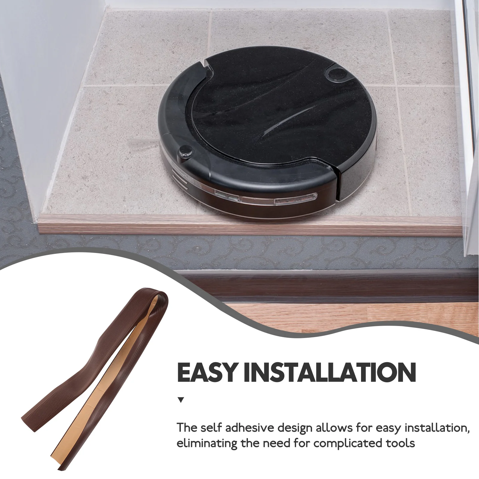 

Stair Protector Anti-slip Edge Protectors Decorative Edging Adhesive Tape Safe Plastic Treads