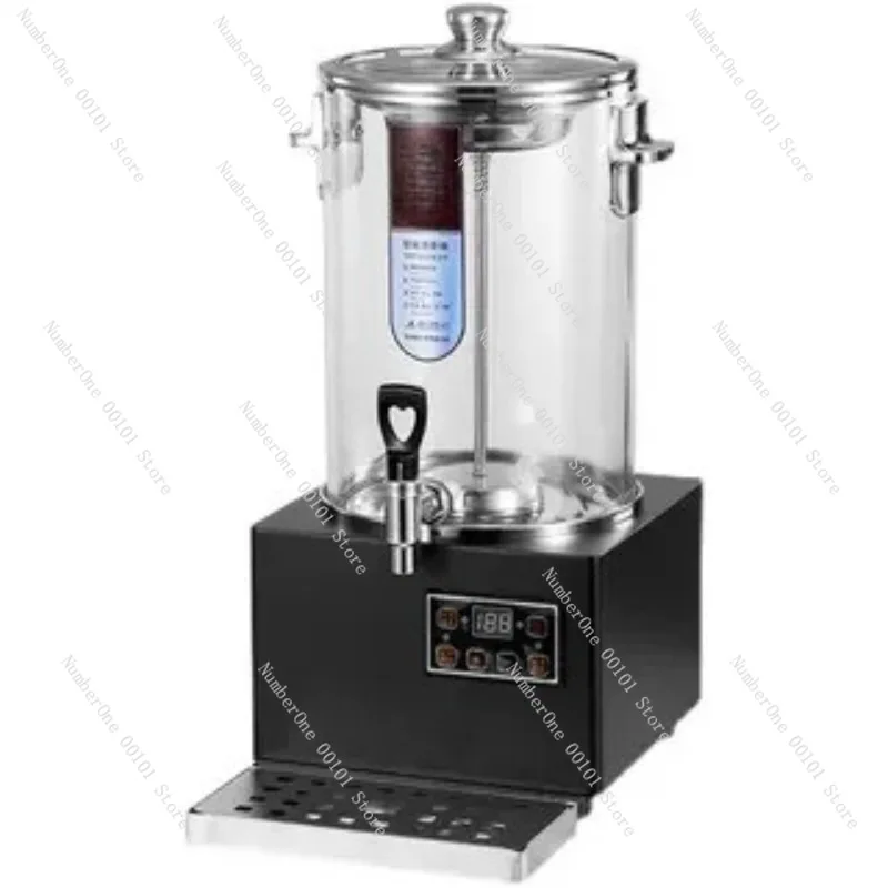 Commercial Automatic Black Tea Brewer Steam Heating Large Capacity Electric Water Boiler Bucket Tea Making Dispenser Business