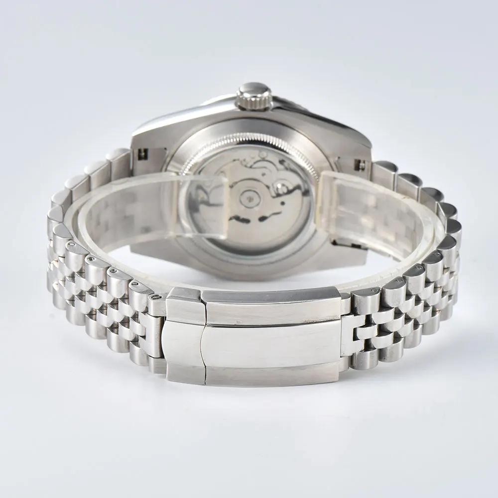 Orologio da 39MM/36MM NH35 Orologio automatico da coppia Orologio da polso personalizzabile con datario alla moda casual Quadrante colorato impermeabile