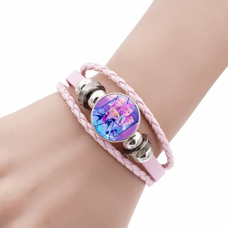 KPop Demon Hunteres Vrouwen Mode Accessoires Meisjes Leuke Gevlochten Armbanden Cartoon Anime Afgeleide Perifere Armband Geschenken