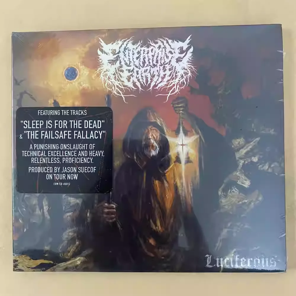 

Classic Deathcore & Tech Metal Album Enterprise Earth Music CD Luciferous Music Record Cosplay Walkman Car Soundtracks Box Gifts