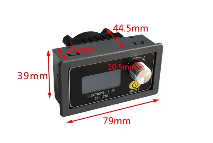 

NEW Adjust Constant Current Electronic Load 1.5v~25v 5A 35W Battery Tester Discharge Capacity meter With TTL For arduino Module