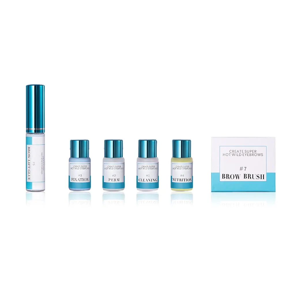 Langdurige make-up Schoonheid Semi-permanente wenkbrauwliftset Laminering Wenkbrauwkrullen Cosmetisch accessoire Reizen