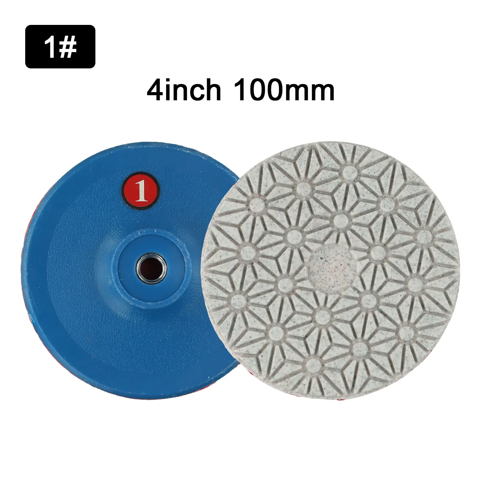 Granite Marble Polishing Pads Multiple Grit Options Smooth Glossy Finish For Limestone Efficient Polishing Pads For Granite
