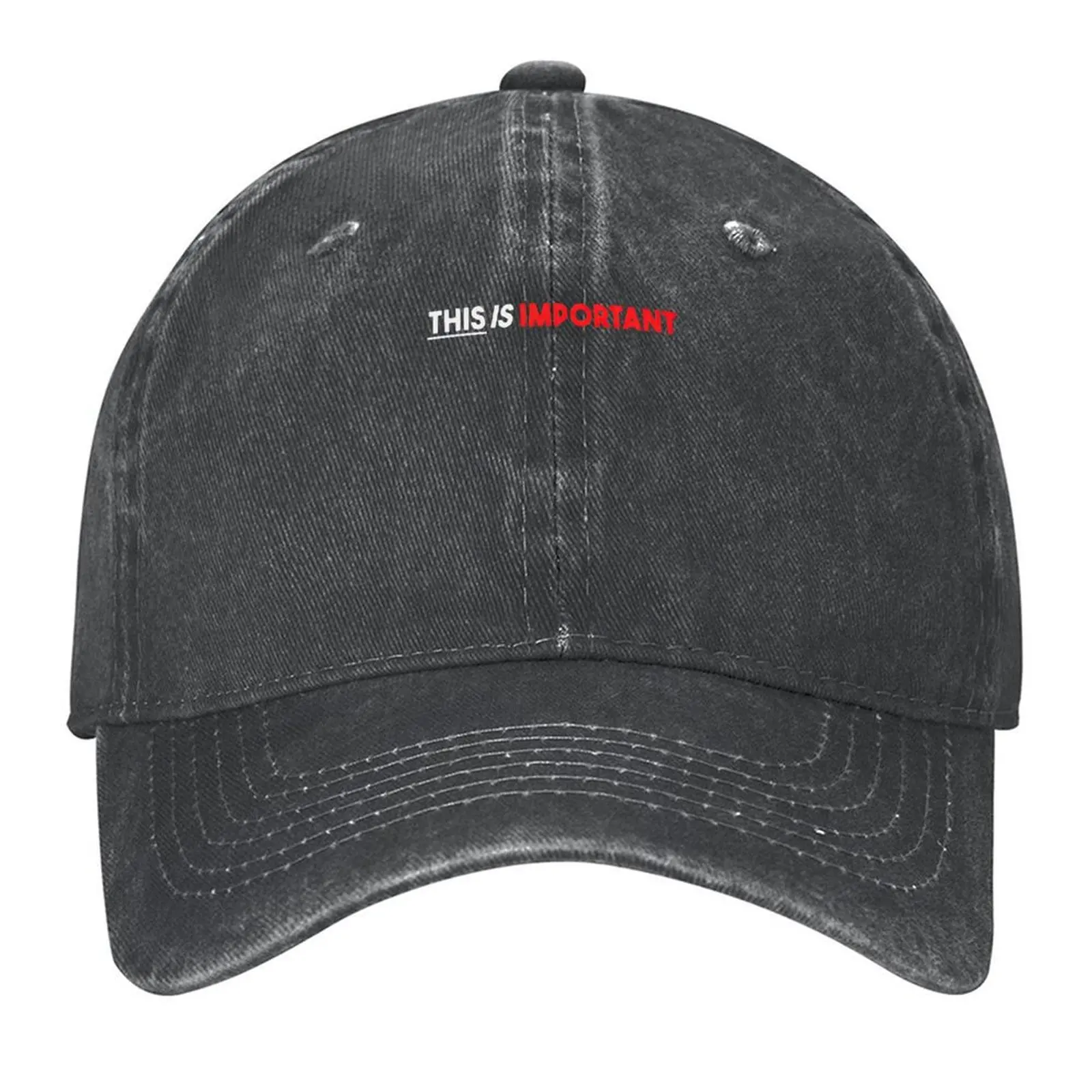 

this is important podcast Baseball Cap Snapback Cap custom caps Luxury Man Hat Hat Man For The Sun Boy Women's