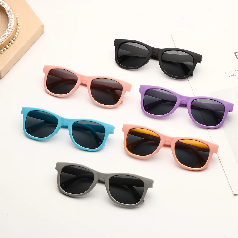 Eyewear Girls & Boys for Toddler 100% UV Protection with Adjustable Strap Flexible Polarized Baby Sunglasses Fashion Sun Glasses