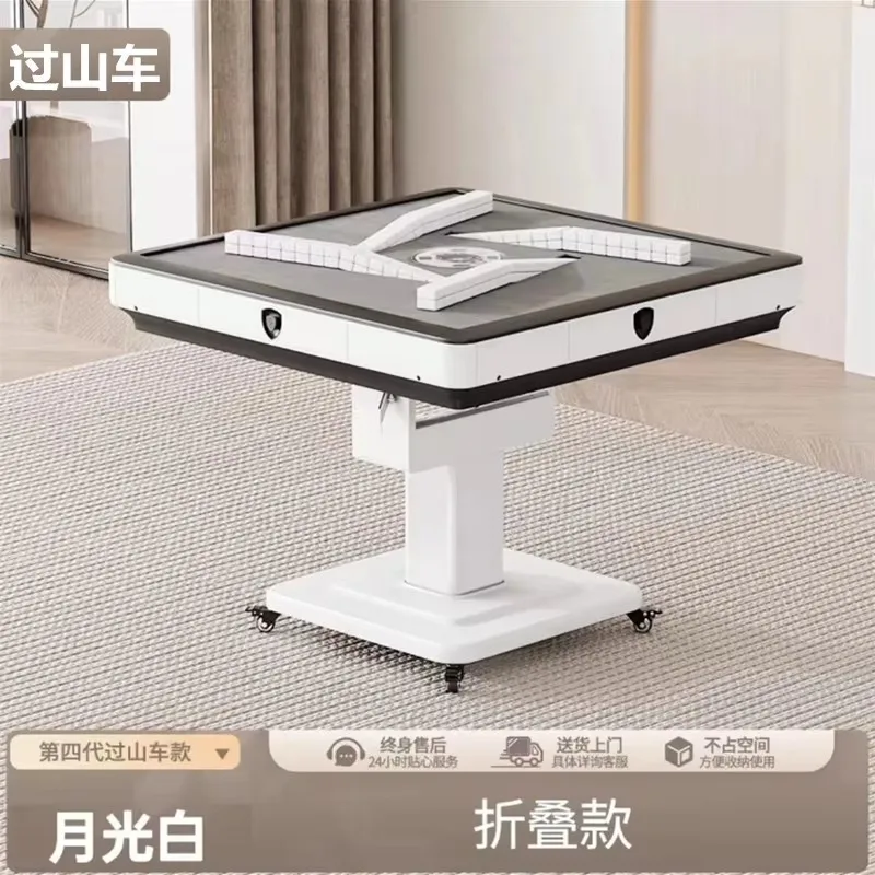 X-22  Fully Automatic Slant-entry Push-free Electric Mahjong Machine Mahjong Table Card Game Table