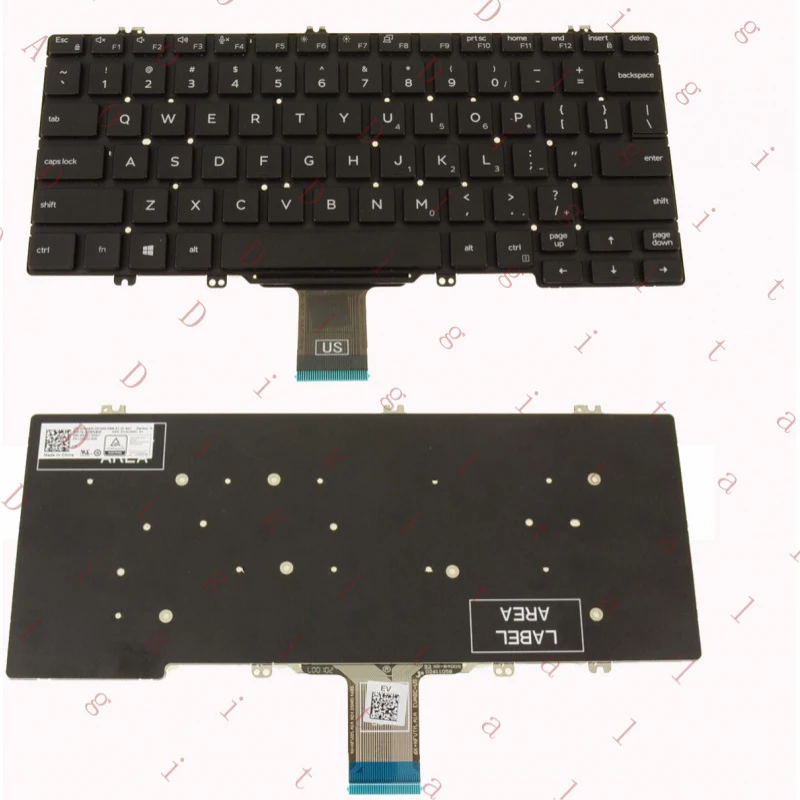 

Клавиатура WW 09N8M для ноутбука DELL Latitude 7300 5300 2-в-1 009N8M