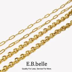 Street Style Summer Beach Jewelry Gold Plated Silver Color Stainless Steel Tarnish Free Jewelry Female Waist Chain Body Chain